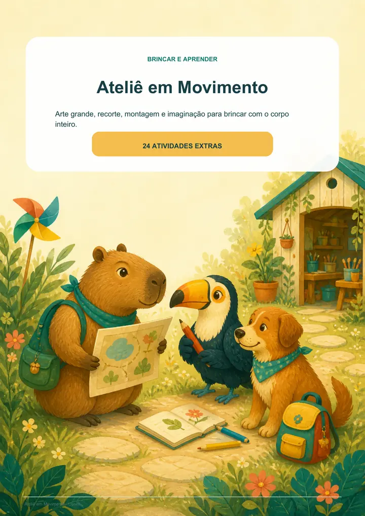 Capa original do Ateliê em Movimento